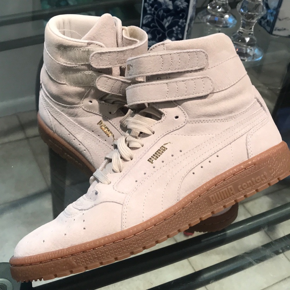 Puma high top sneakers
